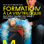 Formation professionnelle Ventriloquie Institut international de la Marionnette -Janvier 2021 - Philippe Bossard